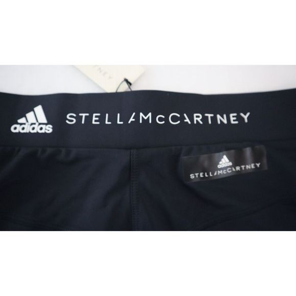 adidas x Stella McCartney DW9547 Women's Sz Medium Black Triathlon Shorts - Picture 4 of 9